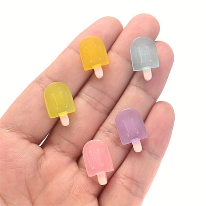 Luminous Popsicle Resin Beads