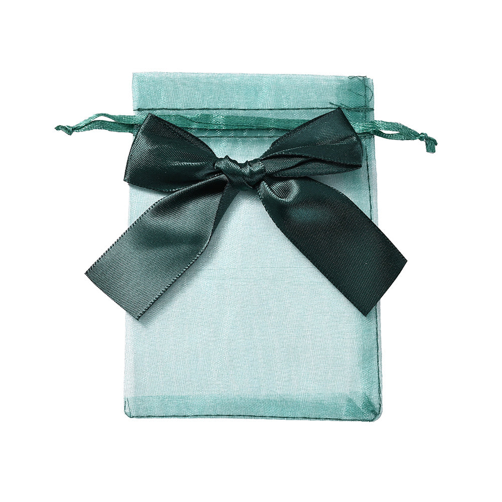 10PCS Organza Drawstring Gift Bag Set with Bowknot