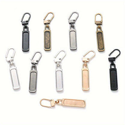 Removable Alloy Zipper Pull Set