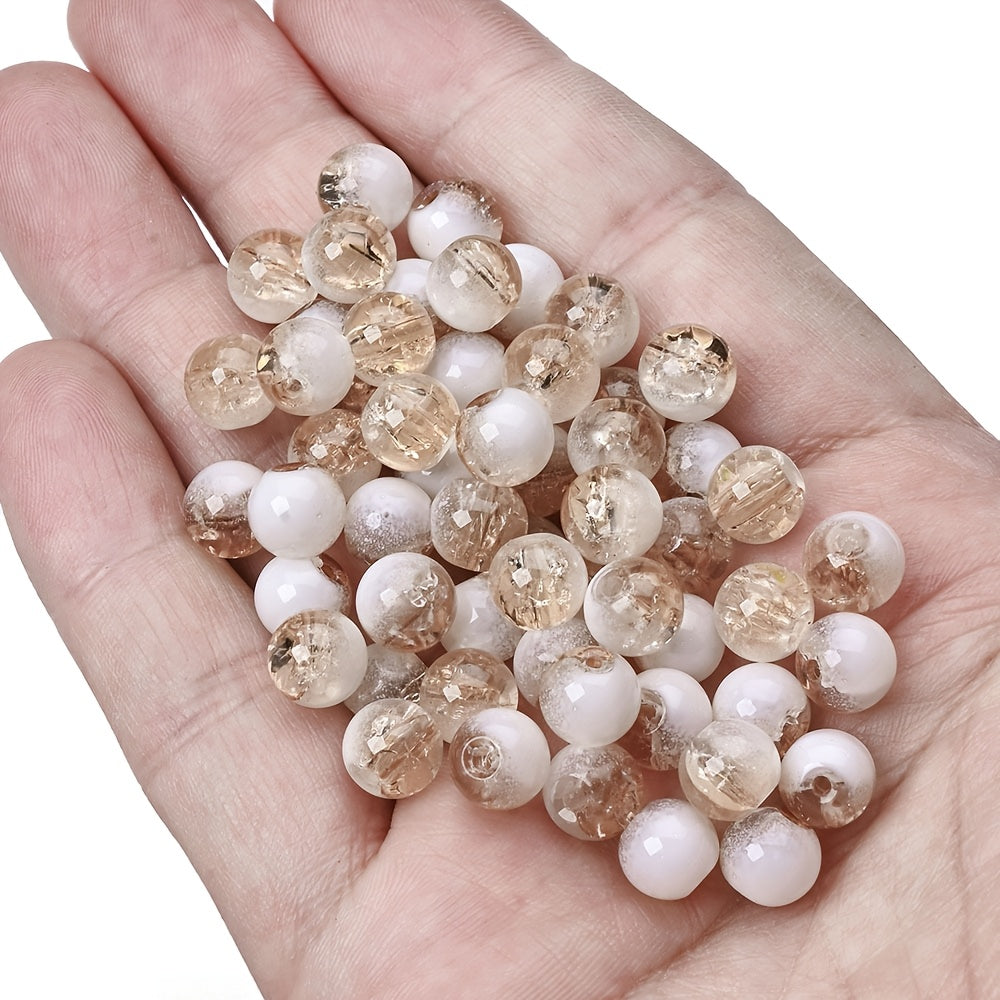 Milk Cap Glass Beads