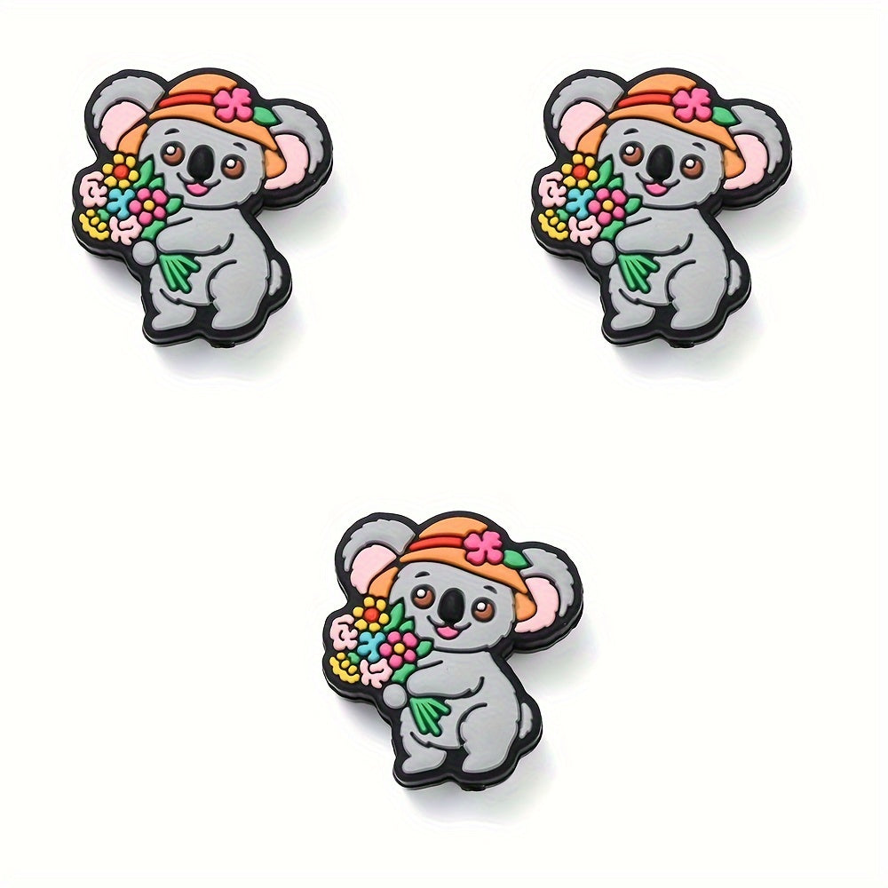 Butterfly Cardinal Koala Silicone Beads
