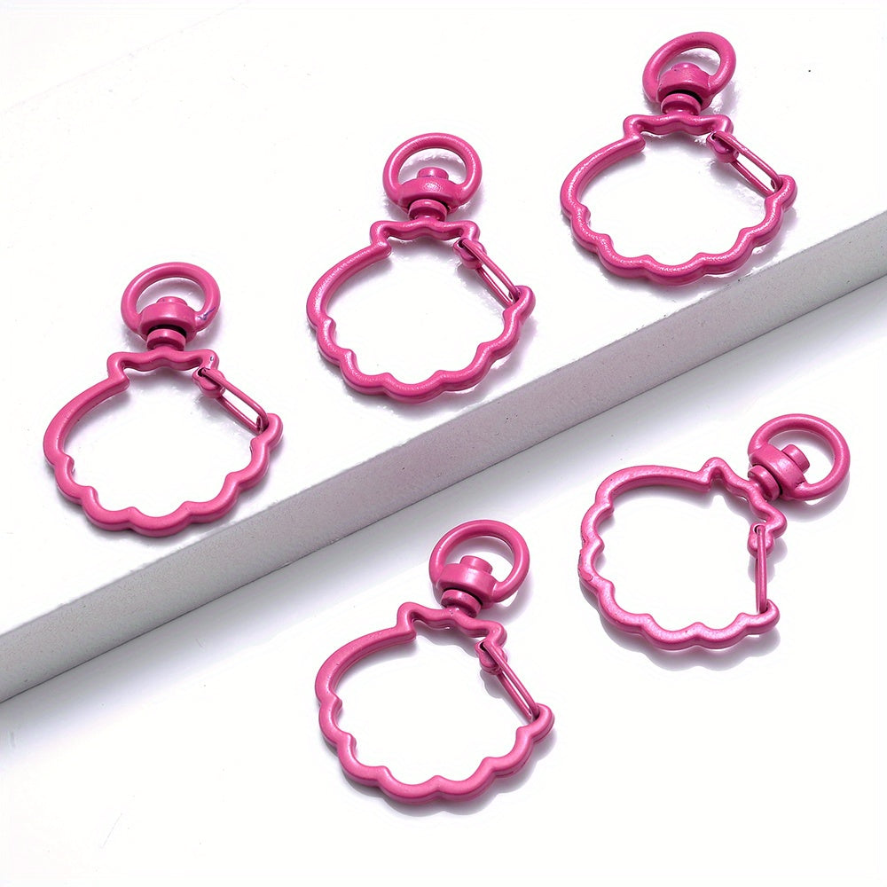 Shell Shape Lobster Clasp Hooks