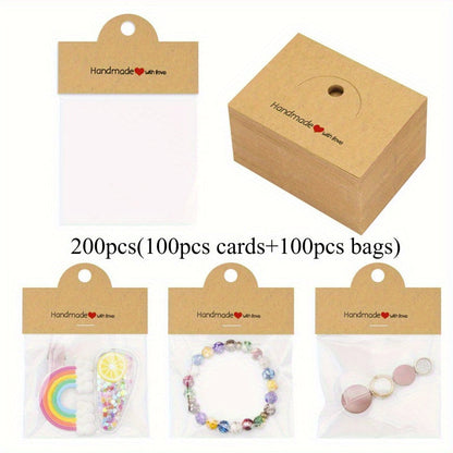 200-Piece Jewelry Display & Packaging Set