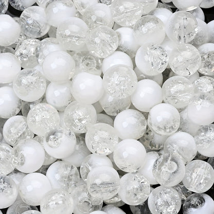 Milk Cap Glass Beads