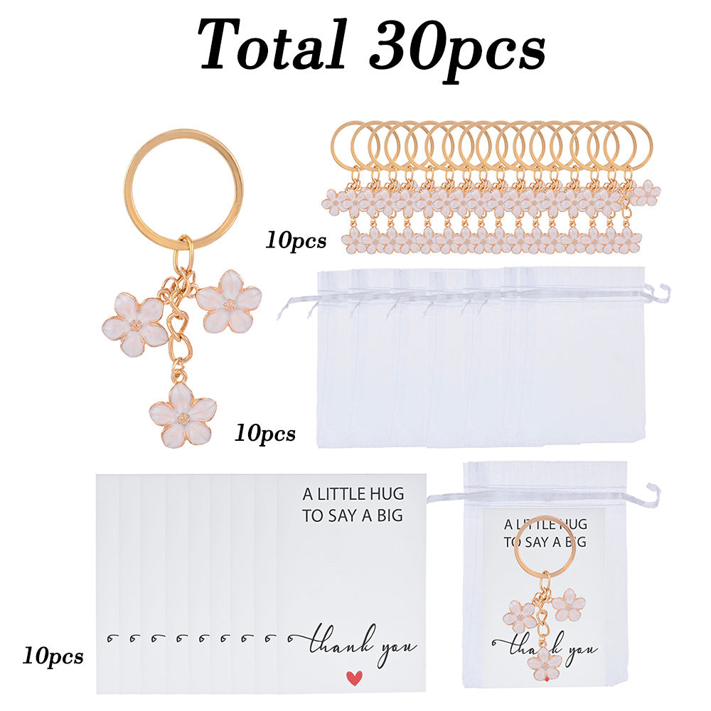 Flower Keychain Making Gift Set