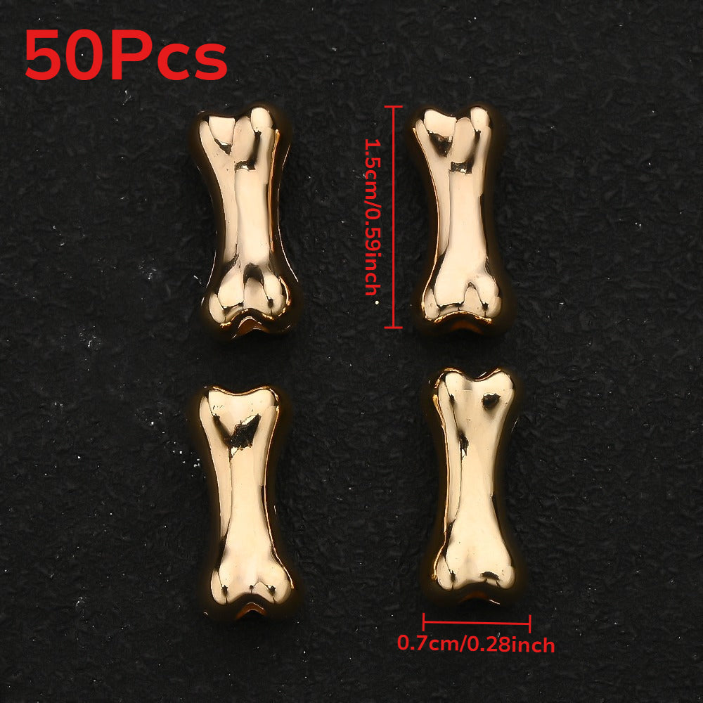 CCB Bone Shape Spacer Beads