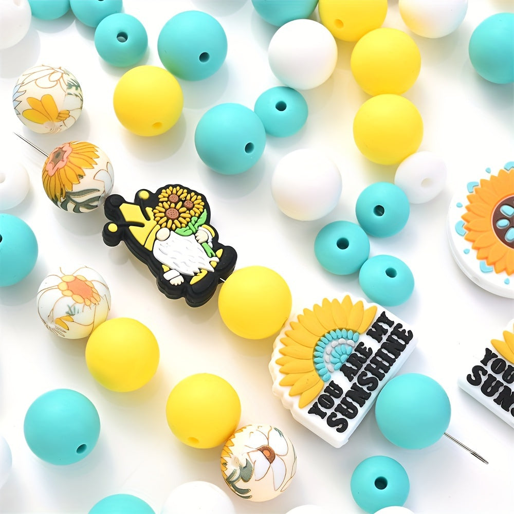 Daisy Series Silicone Beads Set