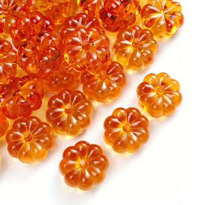 Pumpkin Plastic Beads