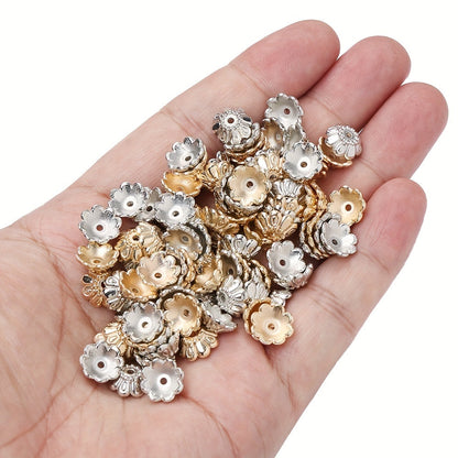 Tulip Pattern Plastic Beads