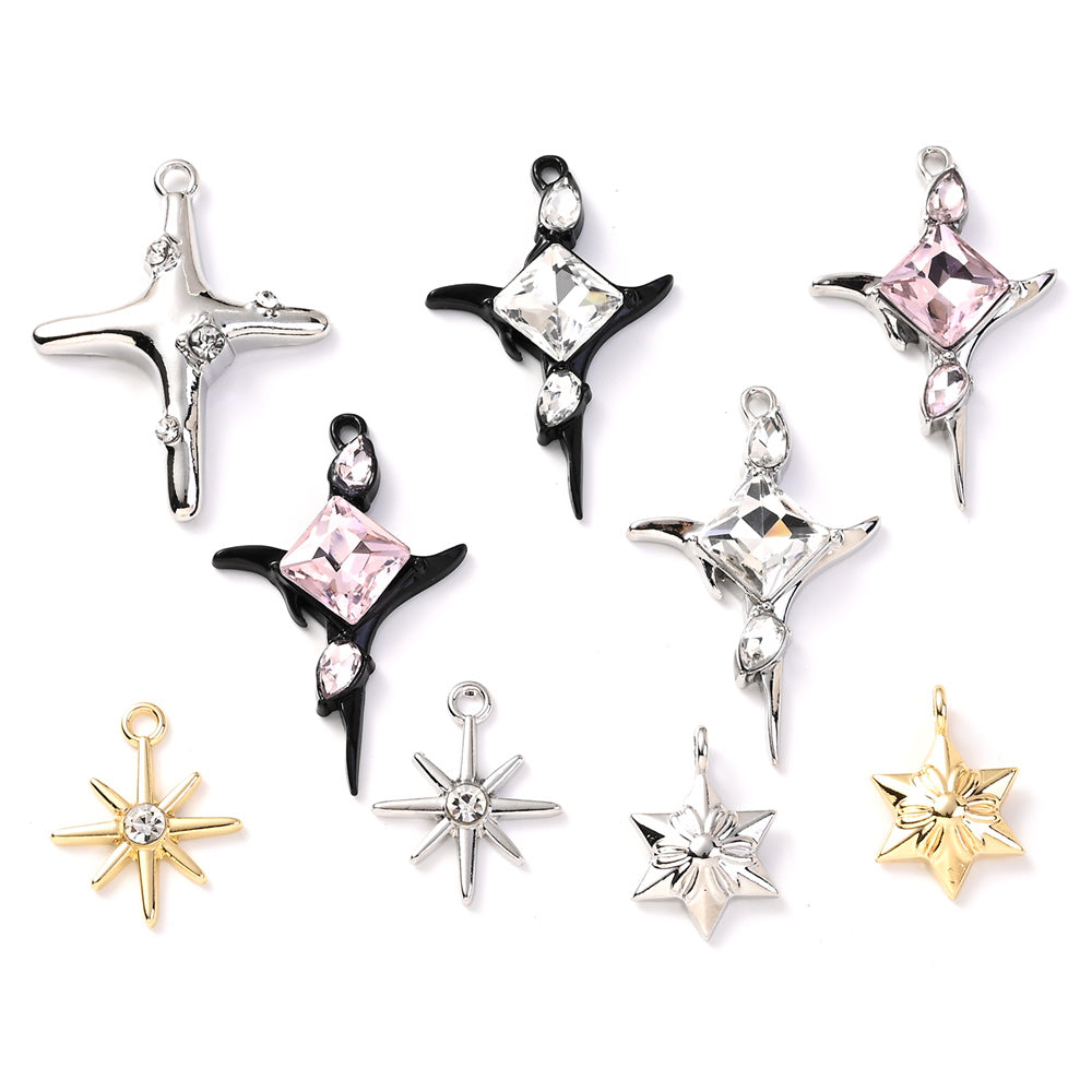 Ramadan Rhinestone Alloy Pendants