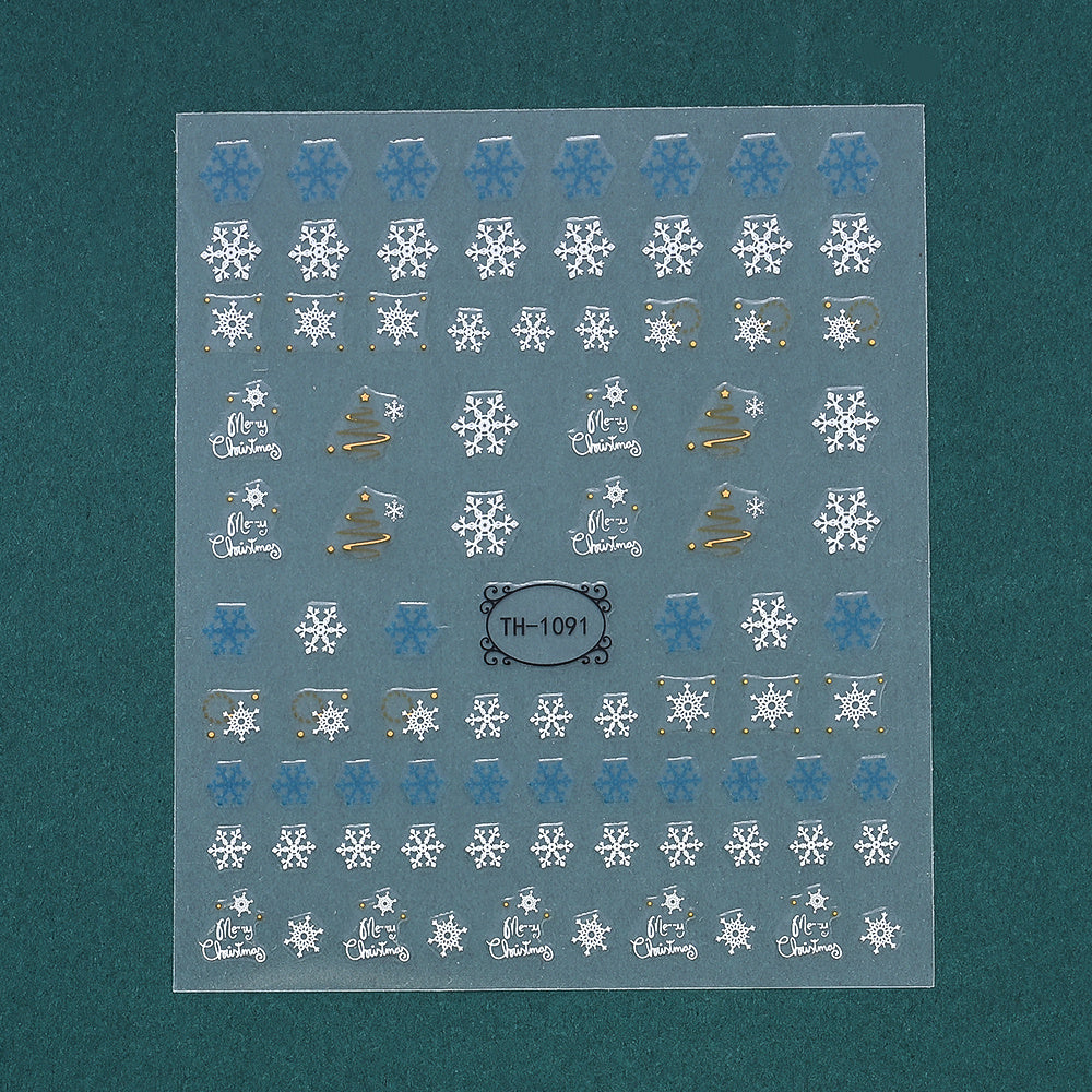 Christmas Nail Art Stickers
