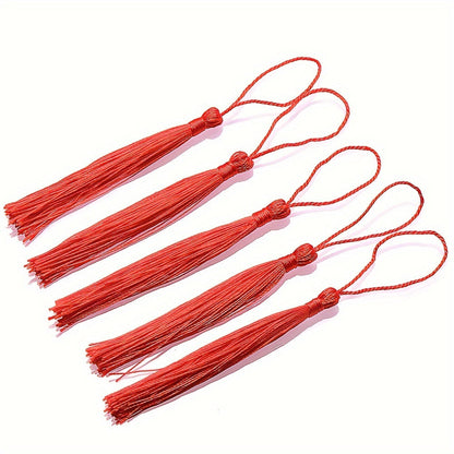 Vibrant Long Tassel Set