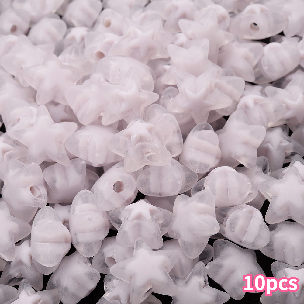 16 mm Acrylic Star Beads