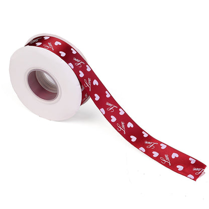 Love Heart Grosgrain Ribbon