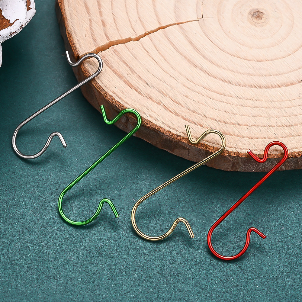 20PCS 30mm Christmas Ornament Hanging Hooks