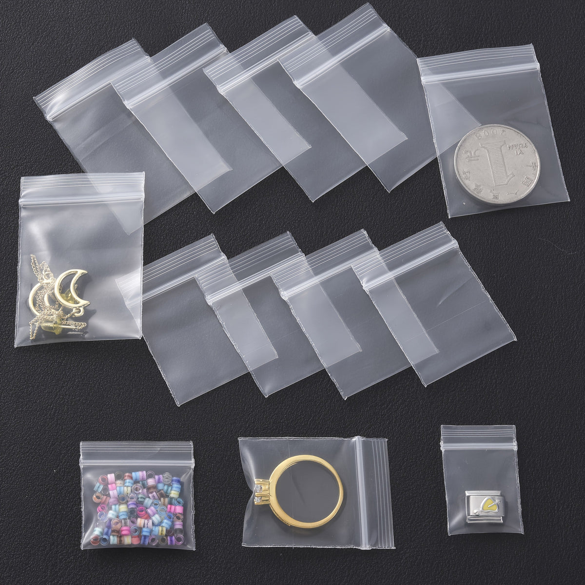 Mini Clear OPP Jewelry Storage Bags