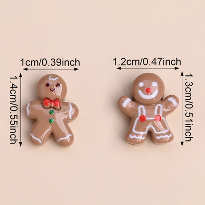 Christmas Resin Flatback Figurines