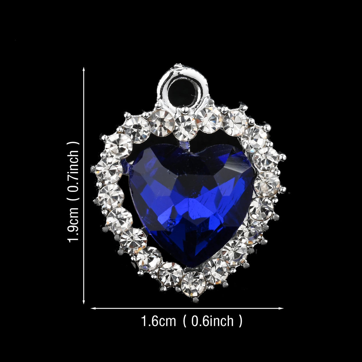 Heart Alloy Pendants