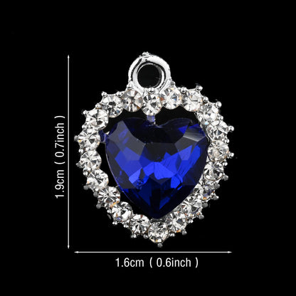Heart Alloy Pendants
