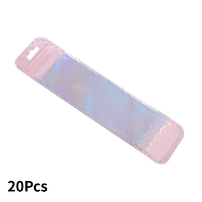 Iridescent Self-Sealing Jewelry Bags
