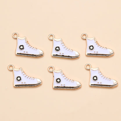 Canvas Shoe Alloy Charms