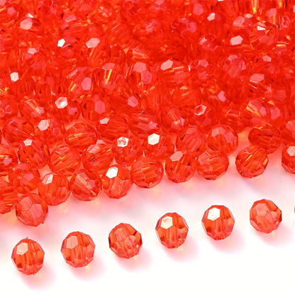 Multifaceted Acrylic Beads