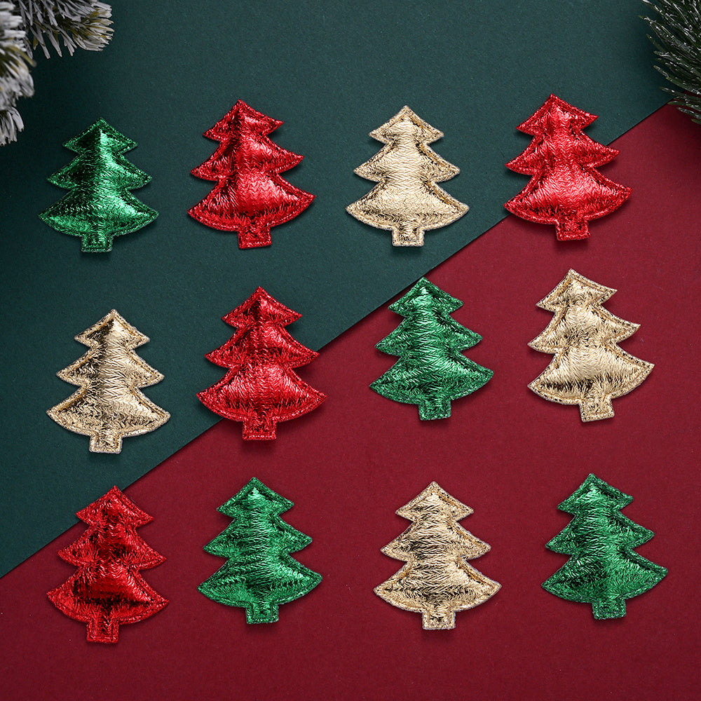 Christmas Tree Fabric Patches