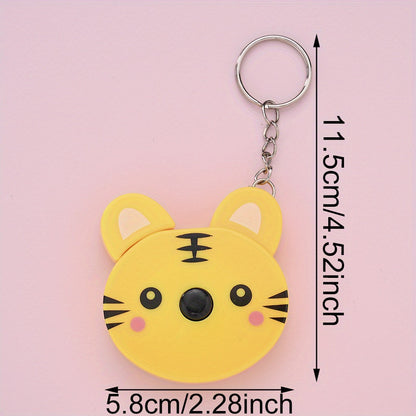 1PC 11.5×5.8cm Animal Series Mini Soft Measuring Tape