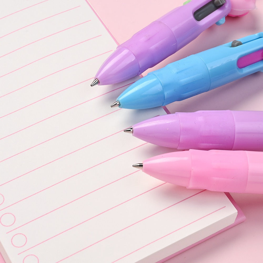 Cartoon Animal Retractable Ballpoint Pens