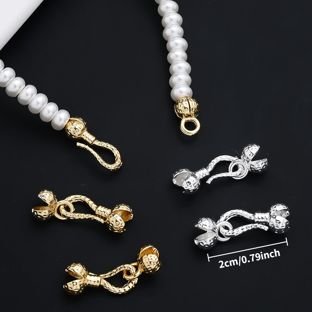 Gold Brass Fish Hook Clasps
