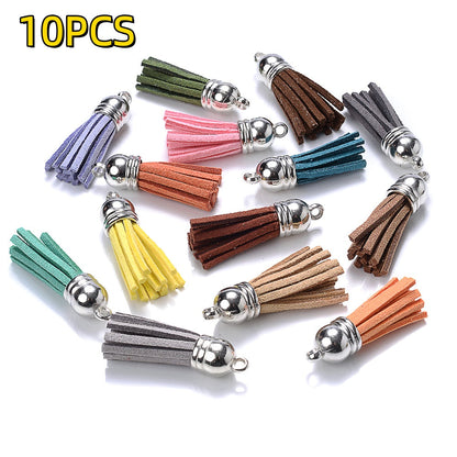 Colorful Polyester Tassel Pendants