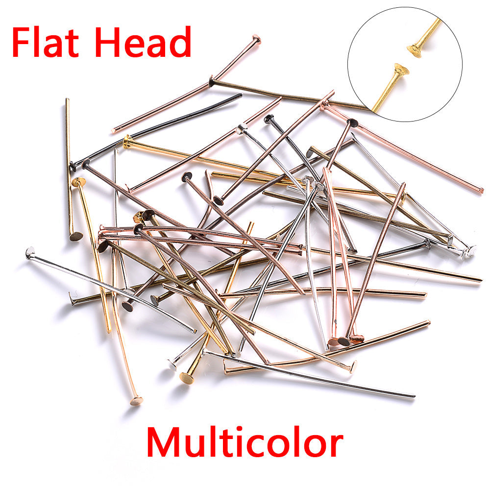 Metal Flat Head Pins