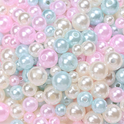 Colorful ABS Imitation Pearl Beads