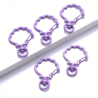 Shell Shape Lobster Clasp Hooks
