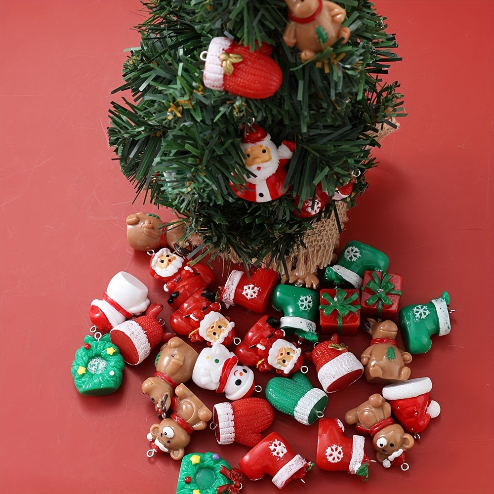 Christmas Resin Pendants