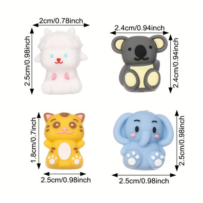 Animal Silicone Beads Set