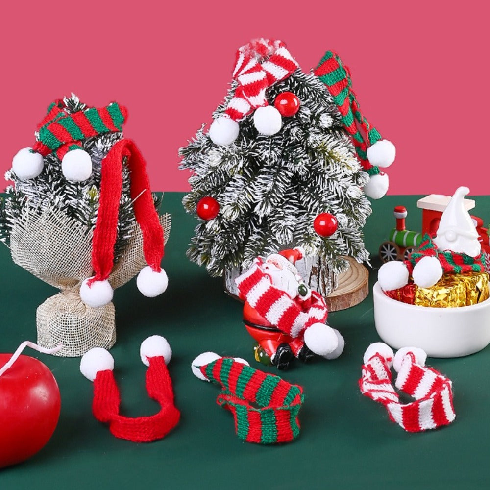 Mini Polyester Christmas Scarves