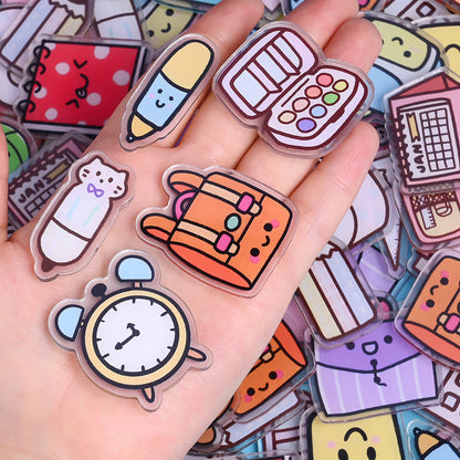 4 cm School-Themed Plastic Craft Material