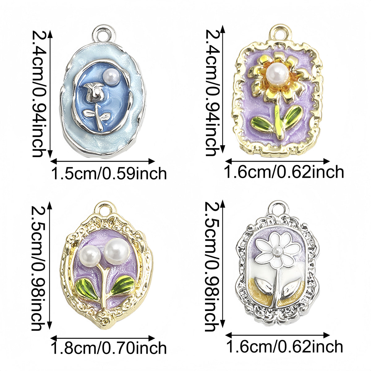 Sunflower Oil Pendants