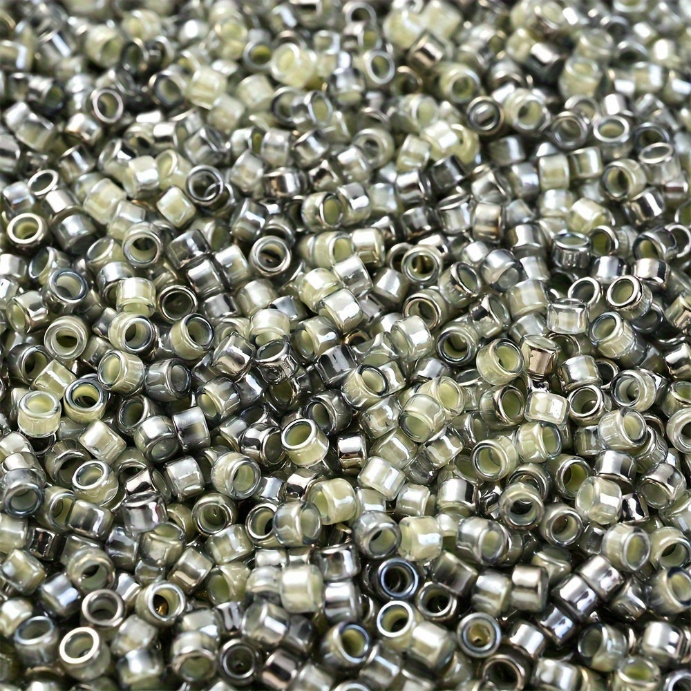 15g 2mm Gradient Tube Glass Bead Set