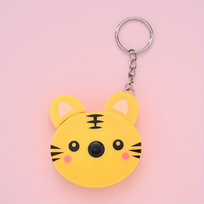 1PC 11.5×5.8cm Animal Series Mini Soft Measuring Tape