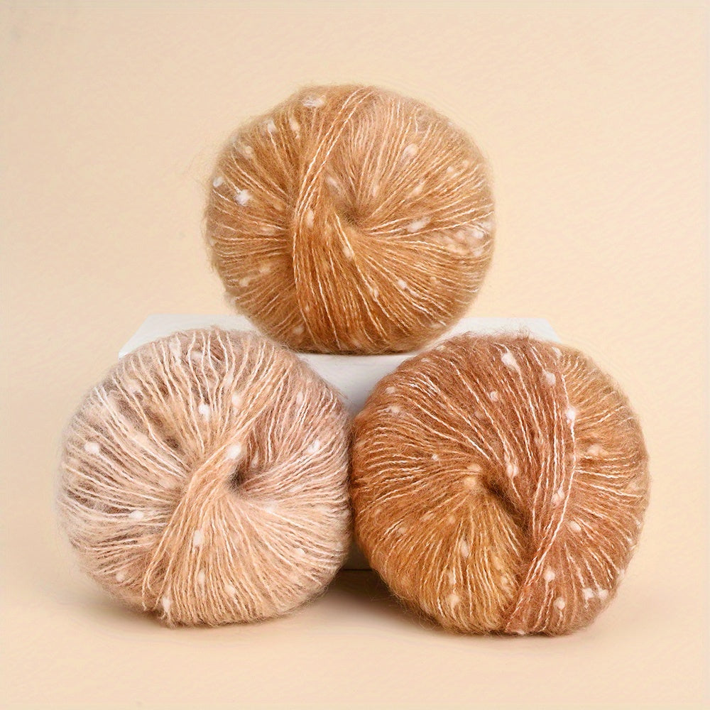 140g Winter Cozy Mohair-Style Yarn Set