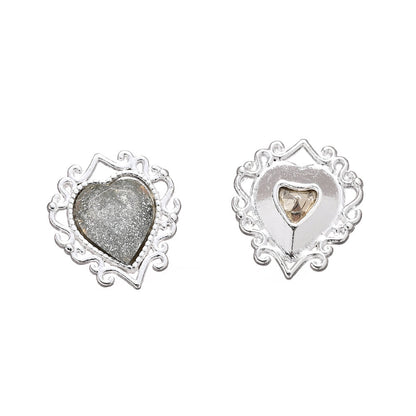 10PCS Sparkling Rhinestone Zinc Alloy Pendant Set