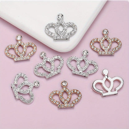 Rhinestone Crown Patches