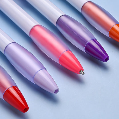10PCS Pink Ribbon Awareness Ballpoint Pen Set
