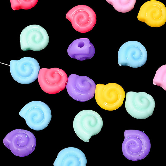 Silicone Snail Beads