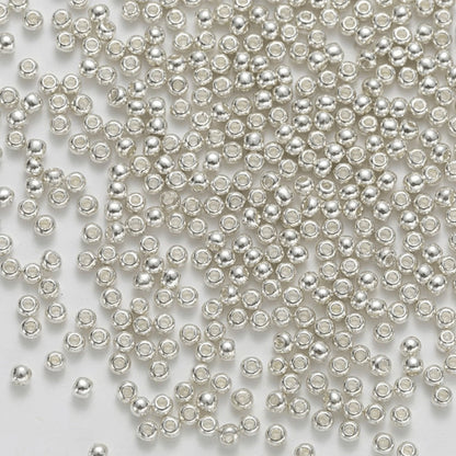 Gold and Silver Glass Seed Beads