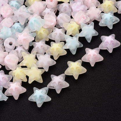 16 mm Acrylic Star Beads