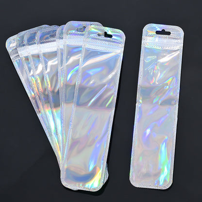 Iridescent Self-Sealing Jewelry Bags
