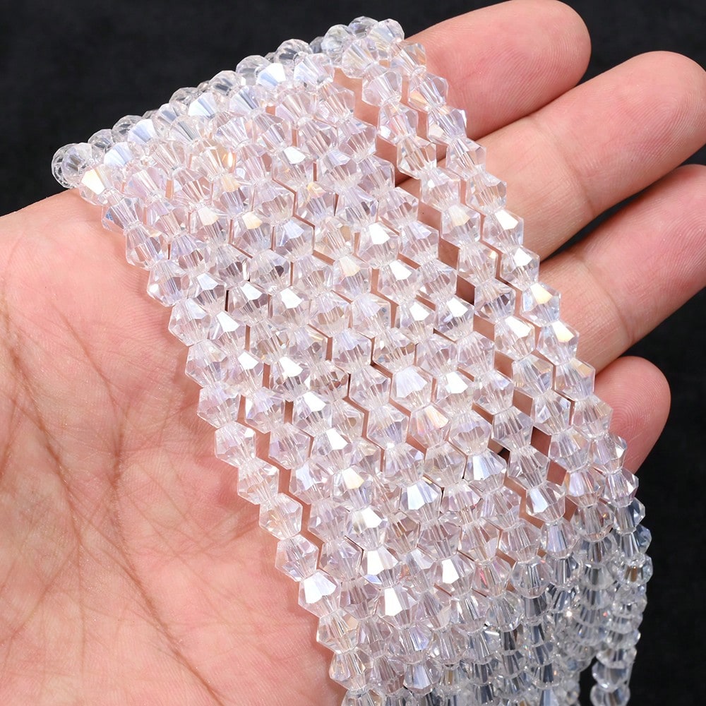 100/200/500PCS Flat Spacer Bead Set